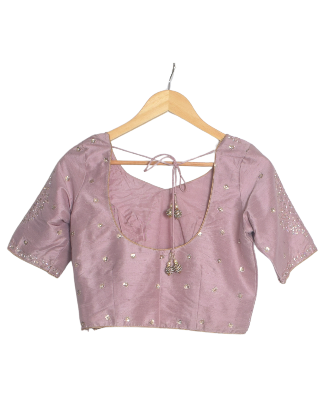 Nude Pink Lehenga Set