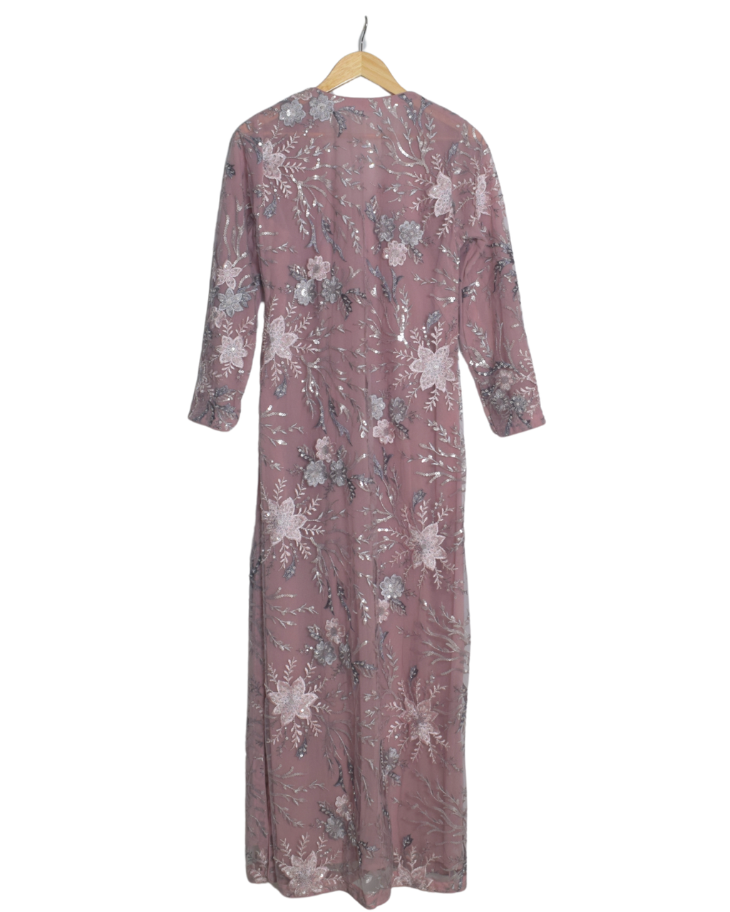 Dusty Pink Sequin Embroidered Set