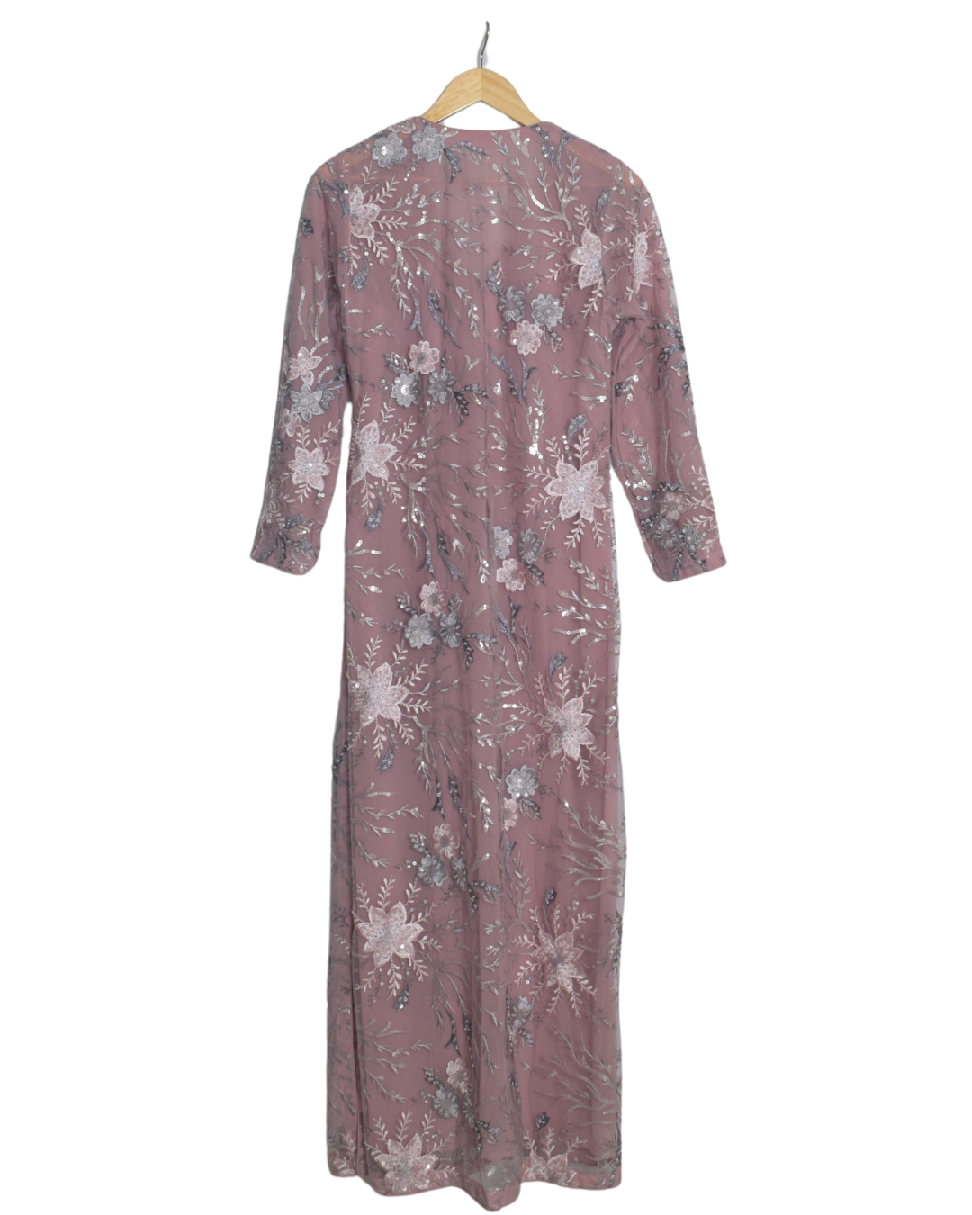 Dusty Pink Sequin Embroidered Set