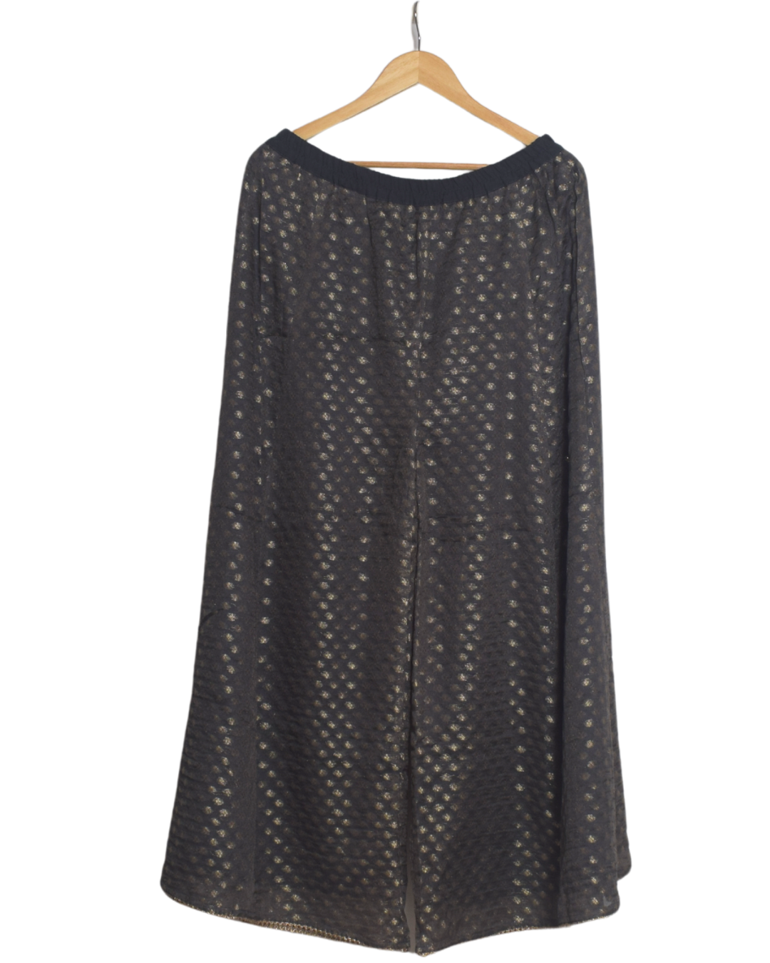 Charcoal Grey Banarasi Kurta & Pant Set with Dupatta