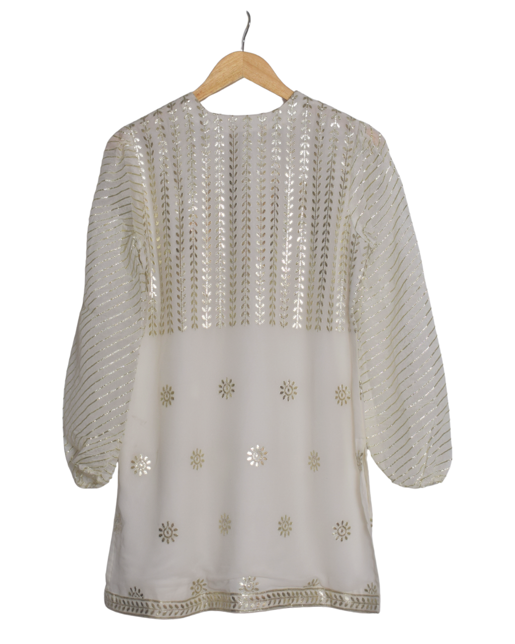 Ivory & Gold Gotta Work Sharara Set
