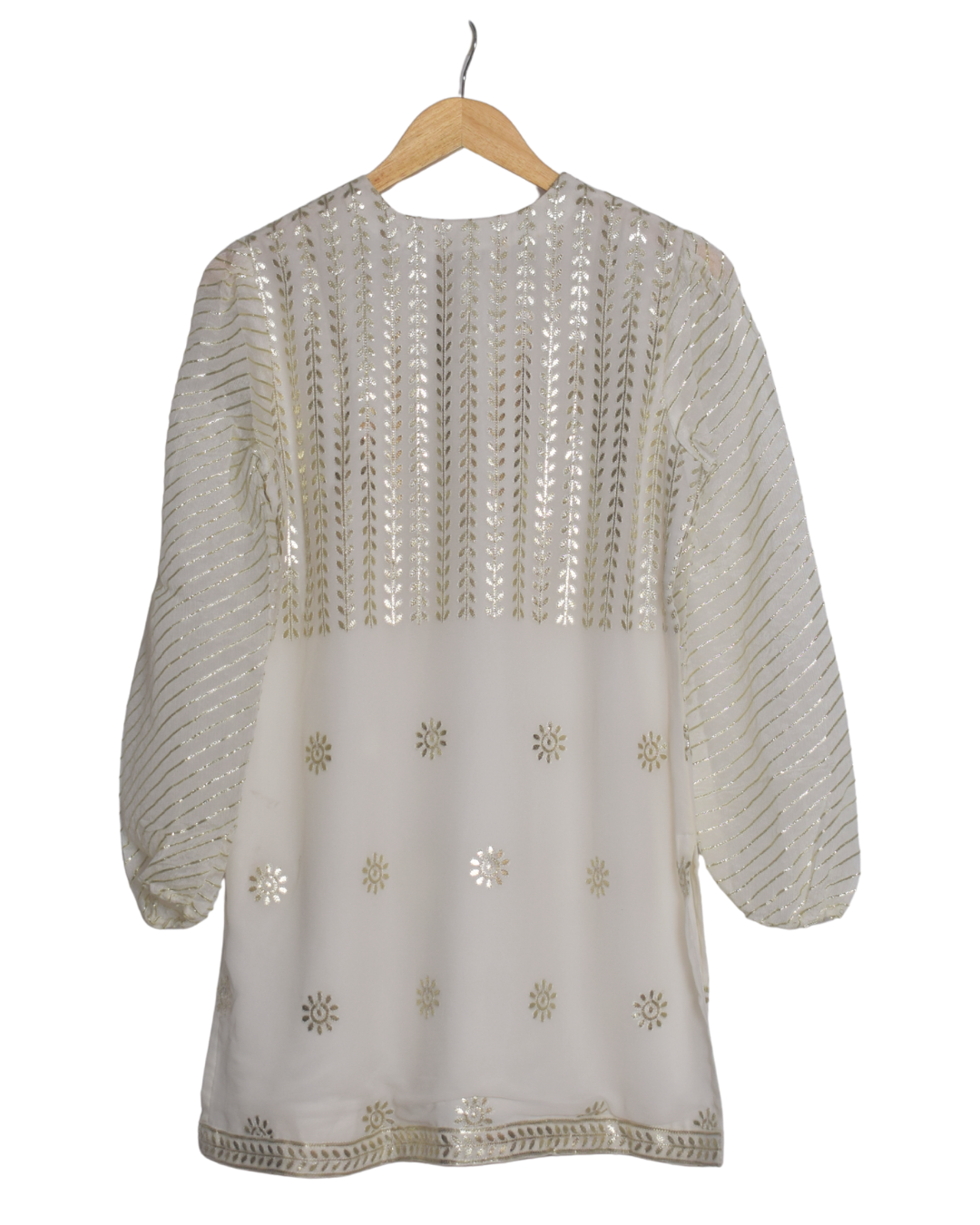 Ivory & Gold Gotta Work Sharara Set