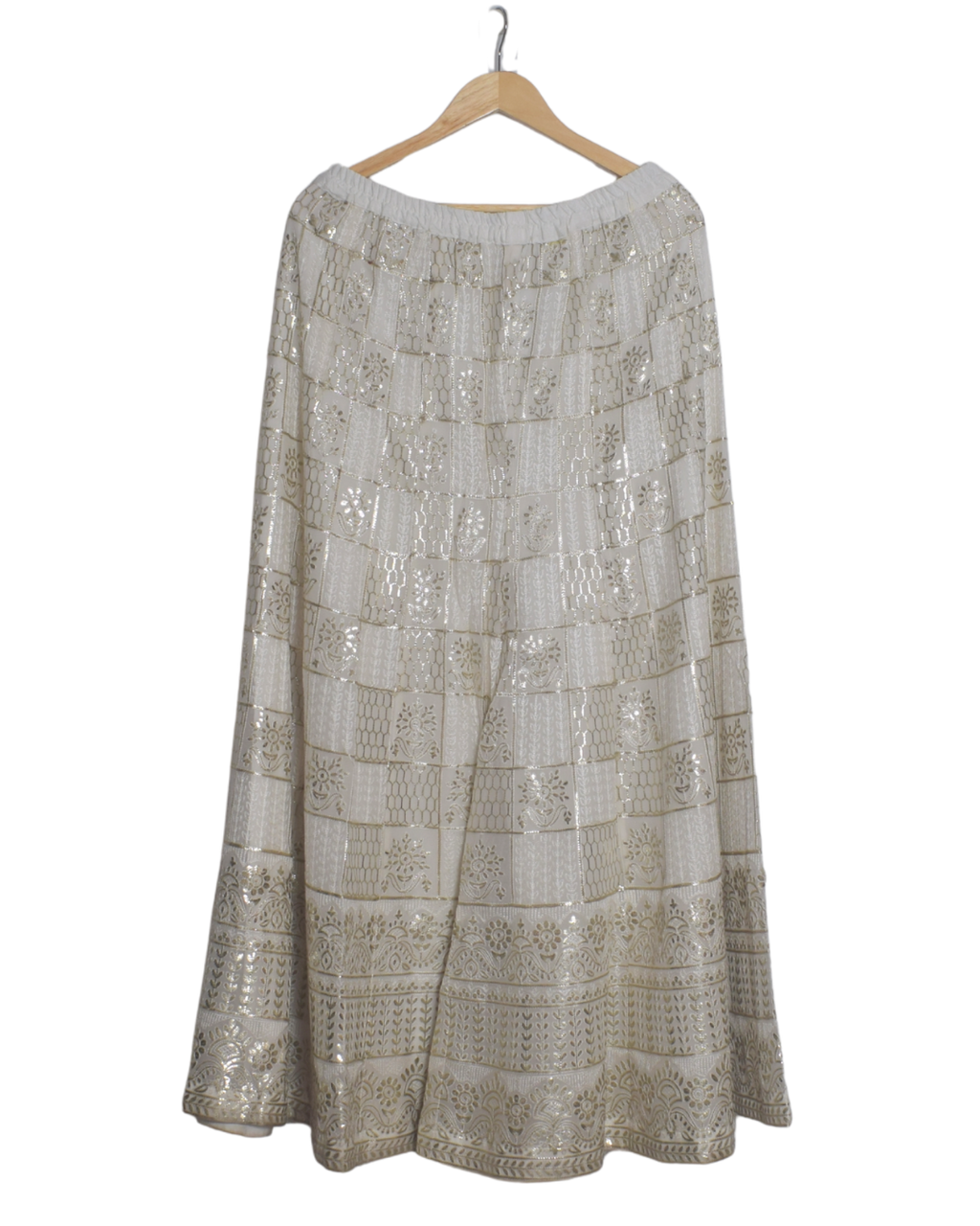 Ivory & Gold Gotta Work Sharara Set