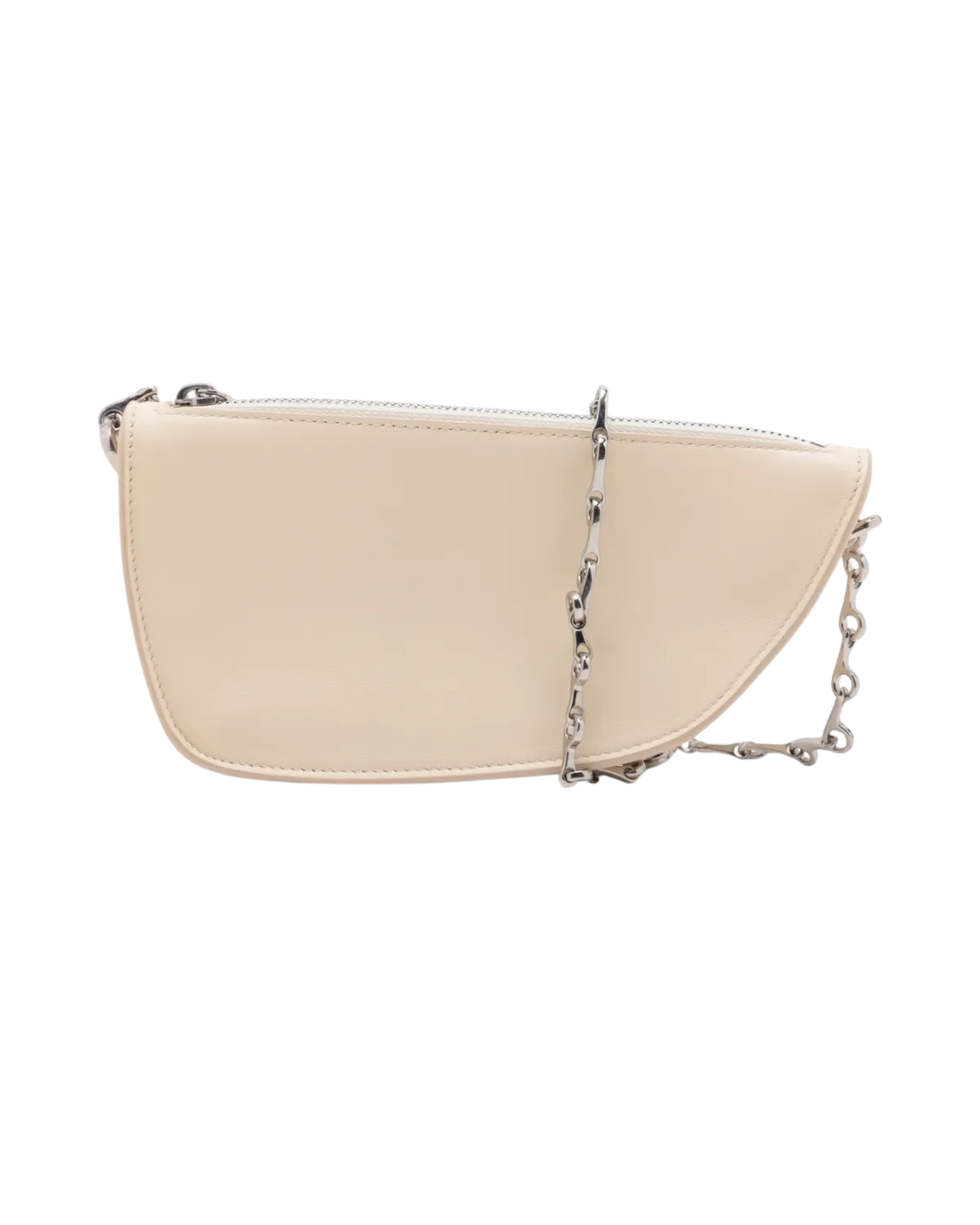 Burberry Micro Shield Sling Bag – Beige Leather Shoulder Bag