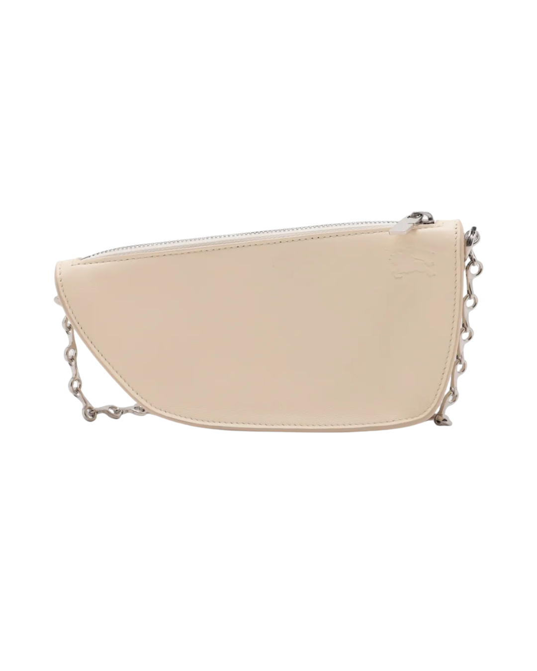 Burberry Micro Shield Sling Bag – Beige Leather Shoulder Bag
