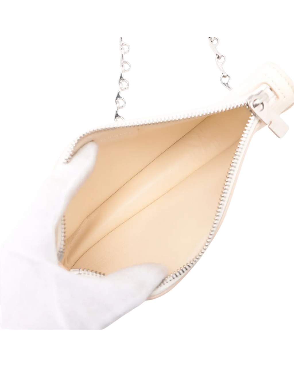 Burberry Micro Shield Sling Bag – Beige Leather Shoulder Bag