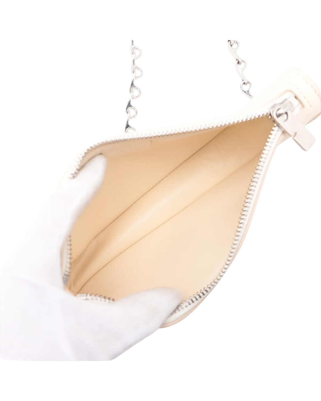 Burberry Micro Shield Sling Bag – Beige Leather Shoulder Bag