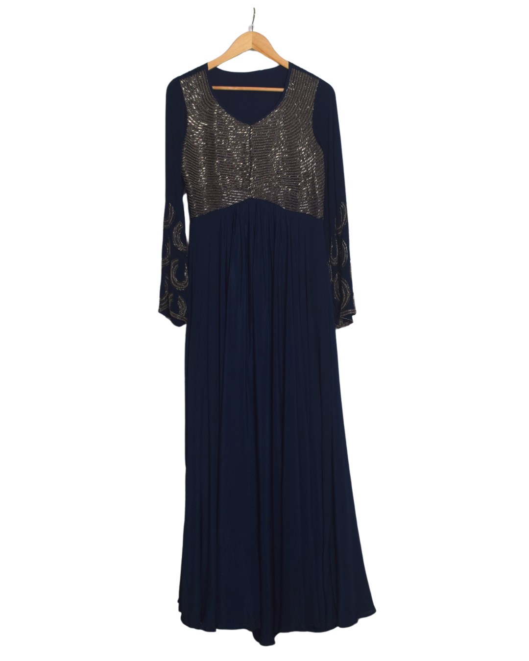 Navy Blue One Piece Gown