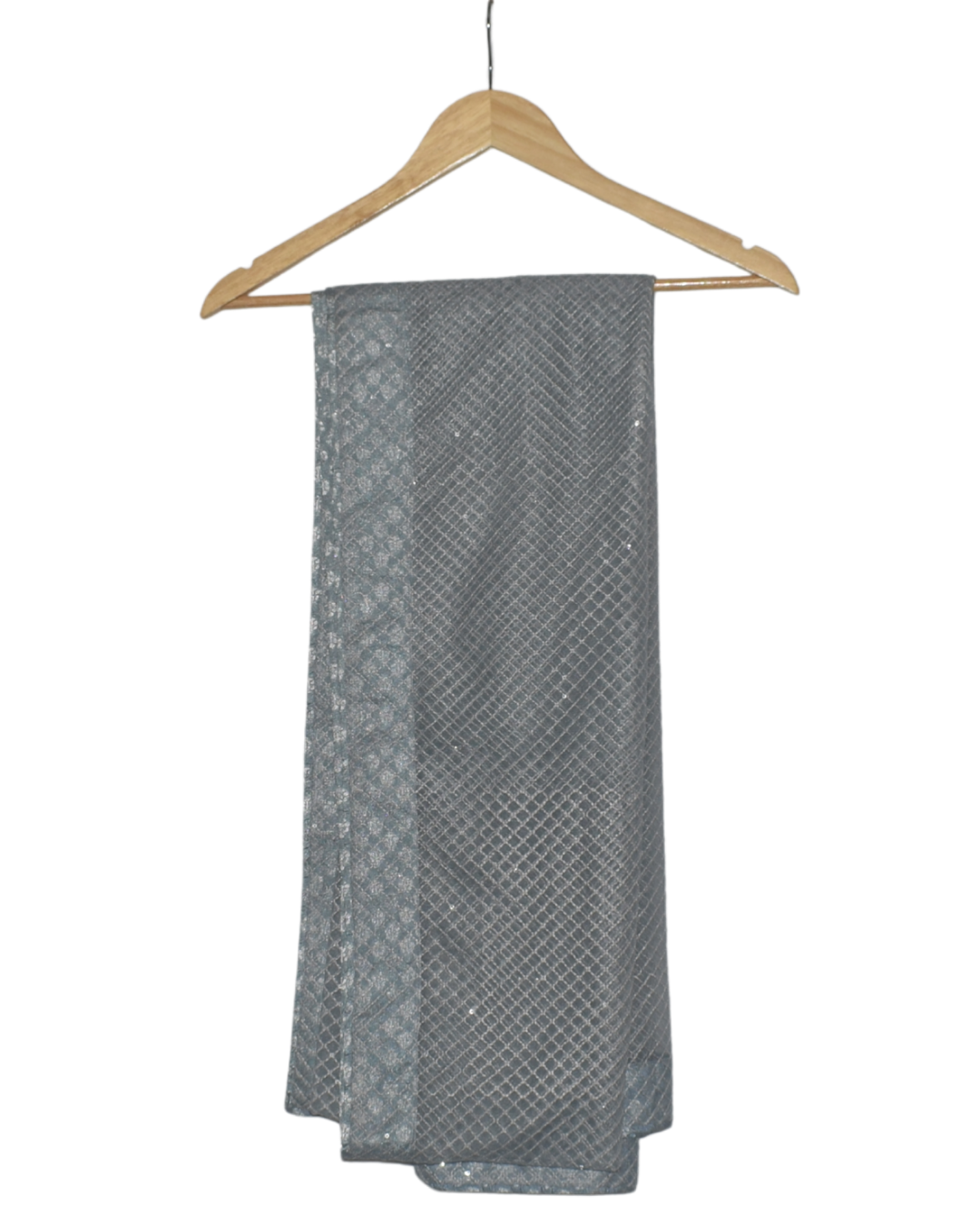 Grey Sequin Kurta and Sharara Set