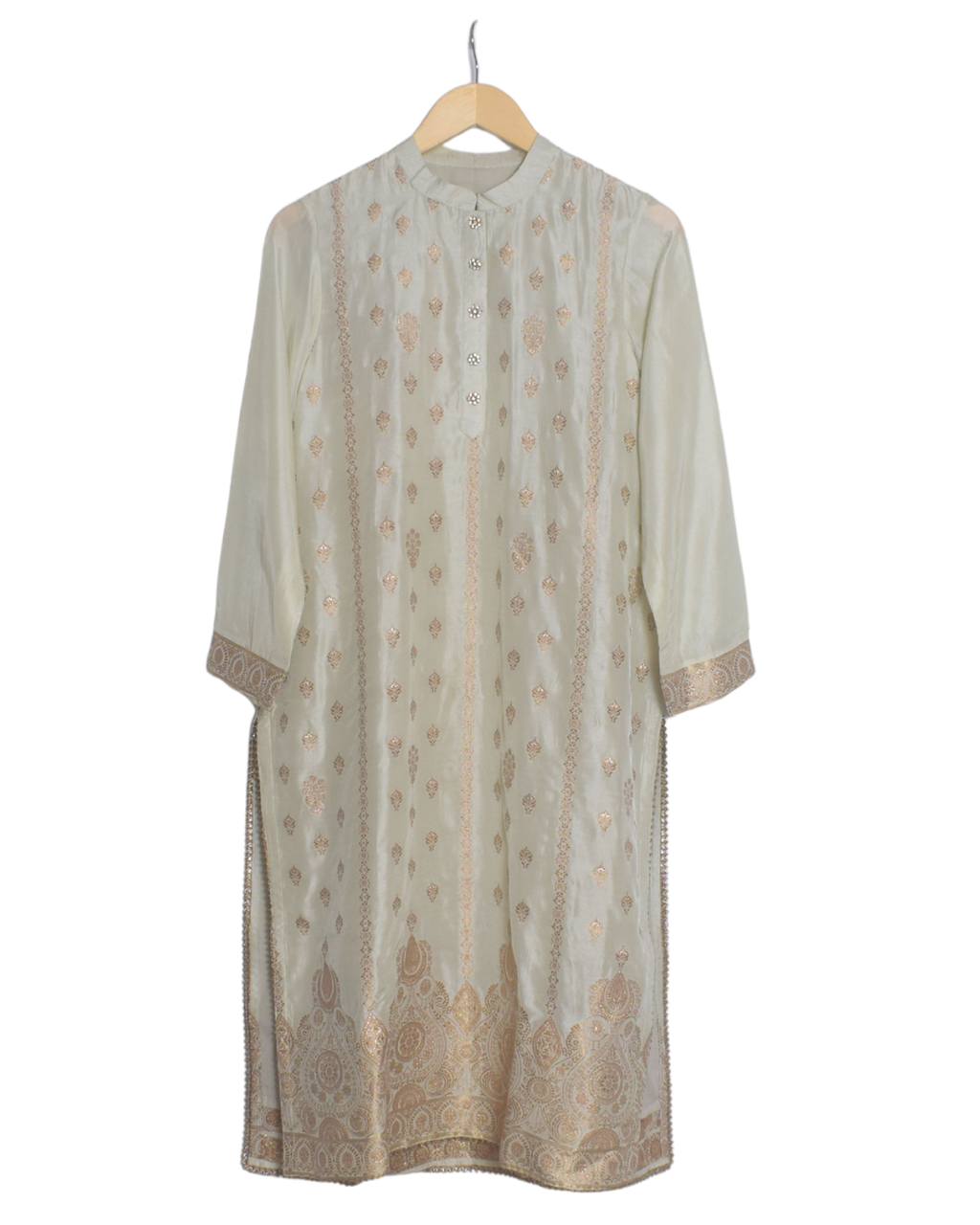 Mint Green Banarasi Sharara Set