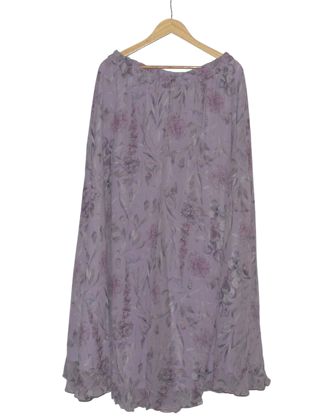 Lavender Beaded Kurta and Sharara Set