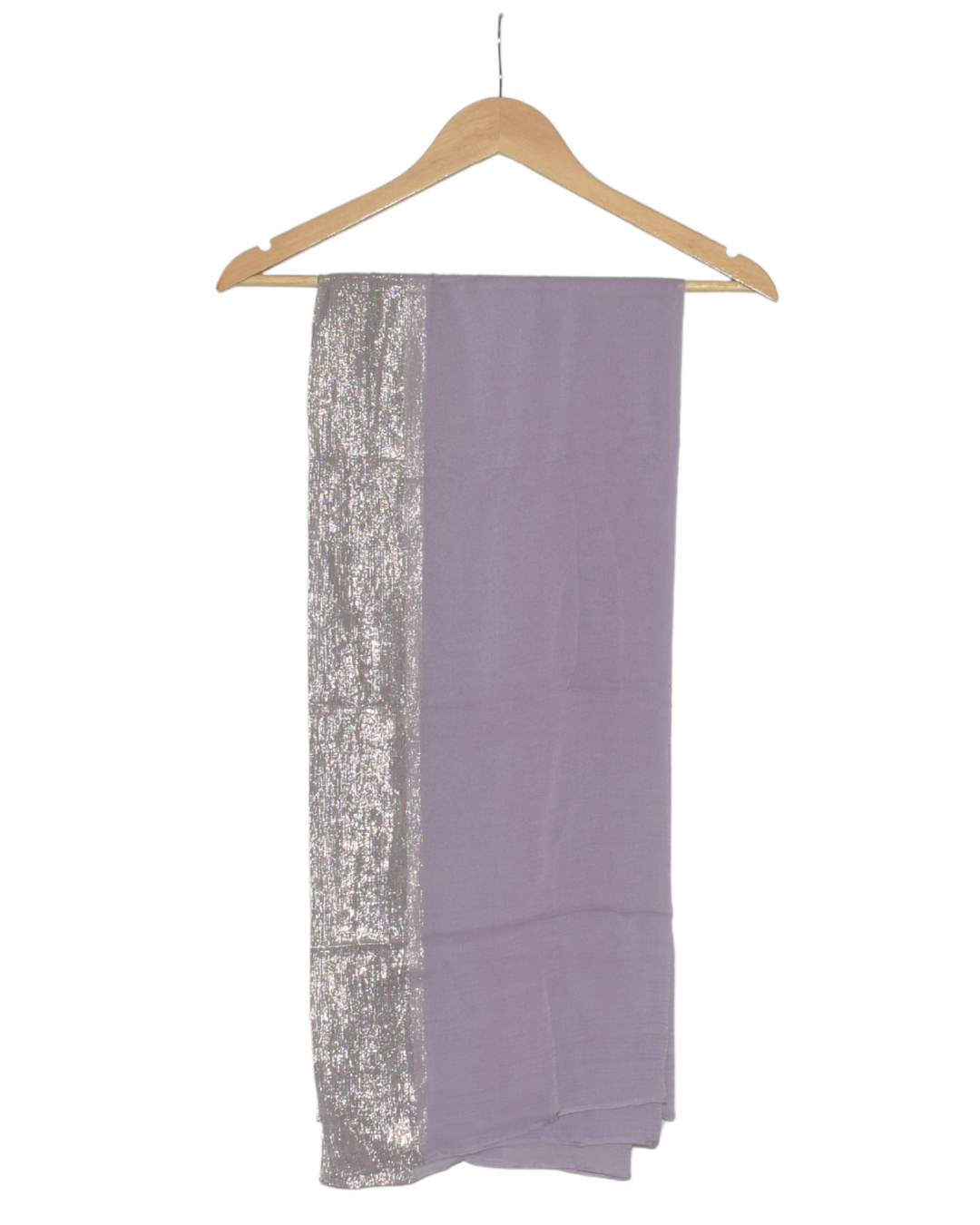 Lavender Beaded Kurta and Sharara Set