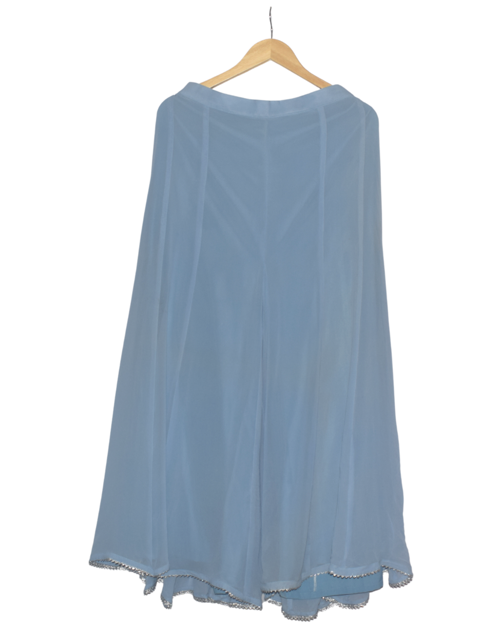 Powder Blue Embroidered Sequin Kurta Set