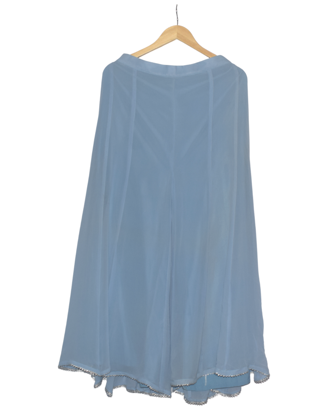 Powder Blue Embroidered Sequin Kurta Set