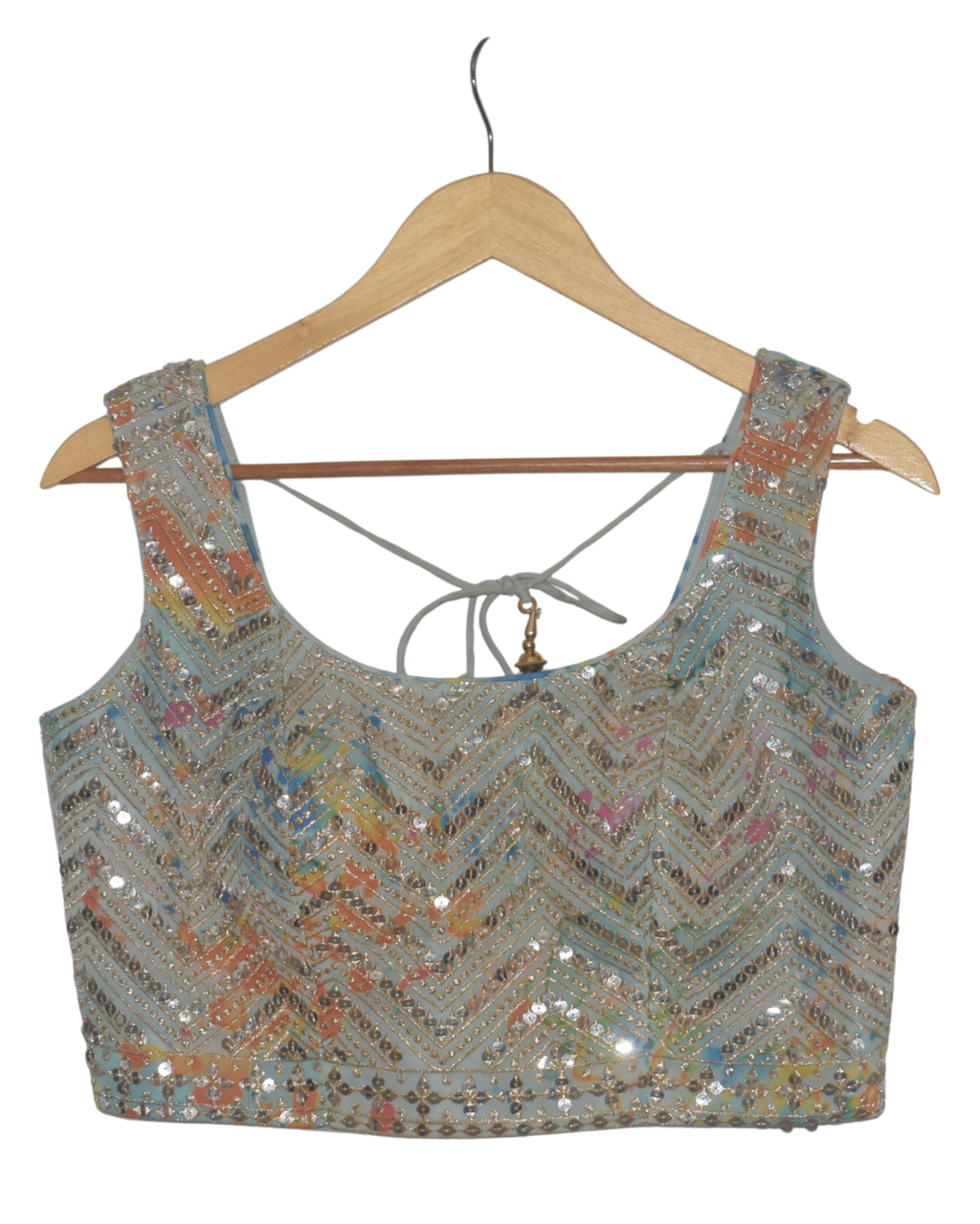 Splash Printed Lehenga Set