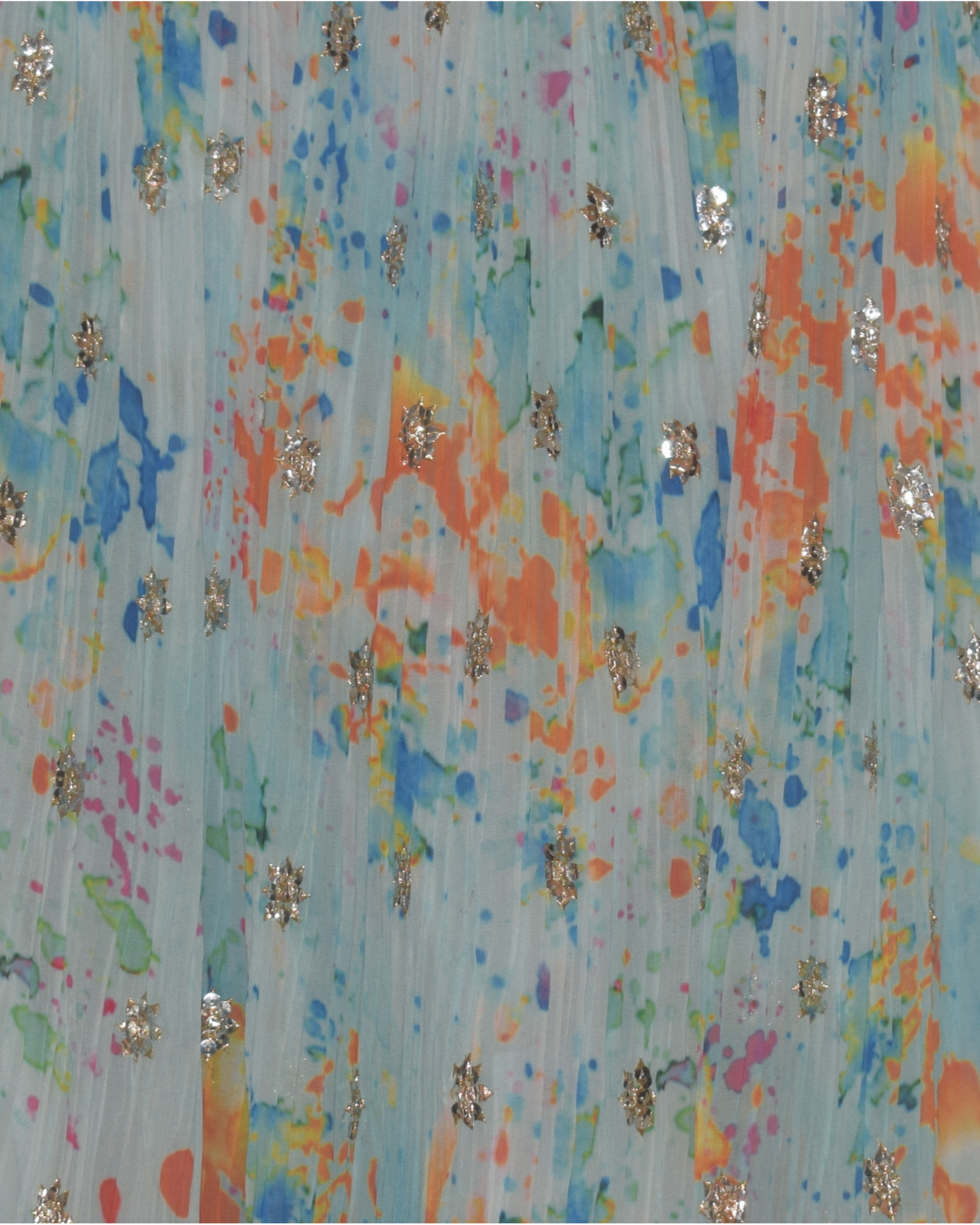 Splash Printed Lehenga Set