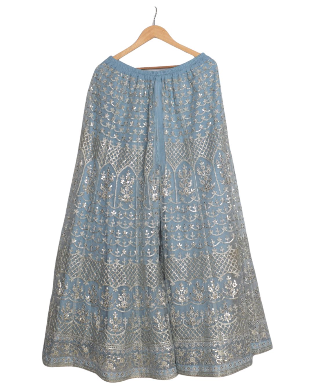 Sky Blue Gotta Work Sharara Set