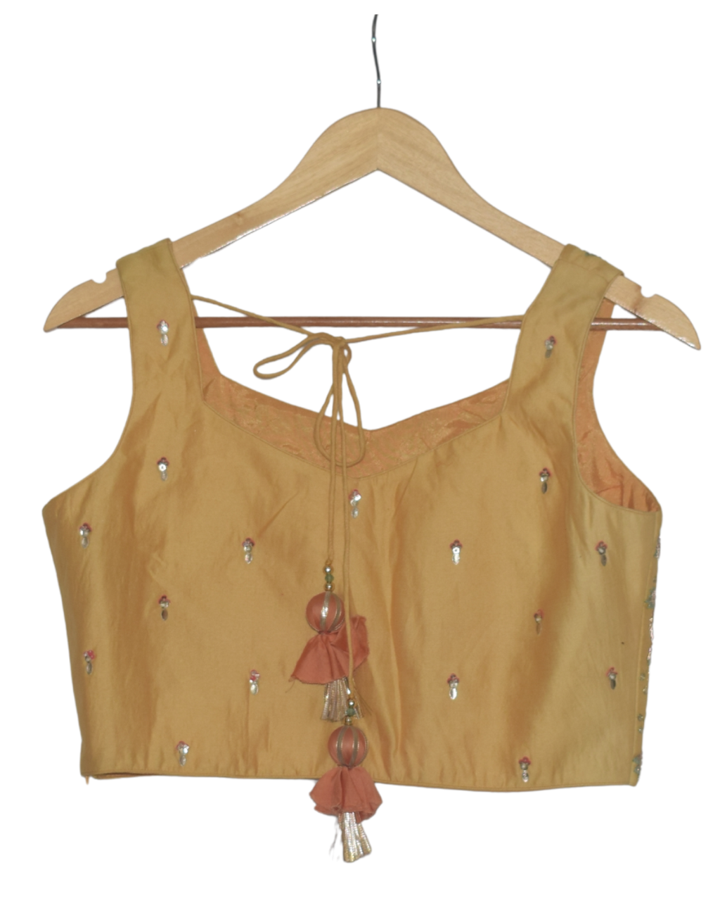 Sunny Yellow Floral Print Lehenga Set