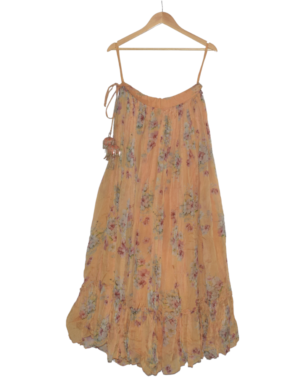 Sunny Yellow Floral Print Lehenga Set