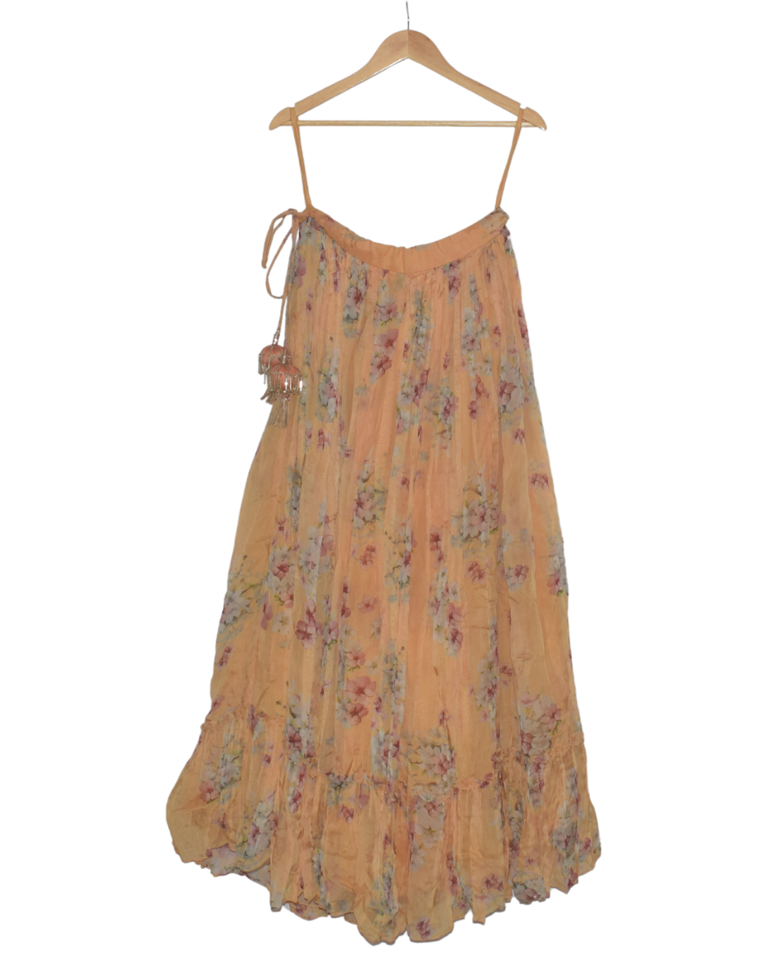 Sunny Yellow Floral Print Lehenga Set