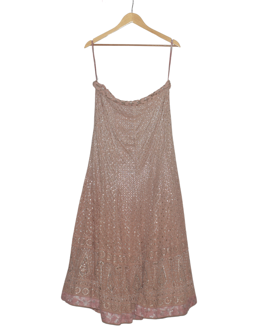 Blush Pink Mermaid Style Lehenga Set