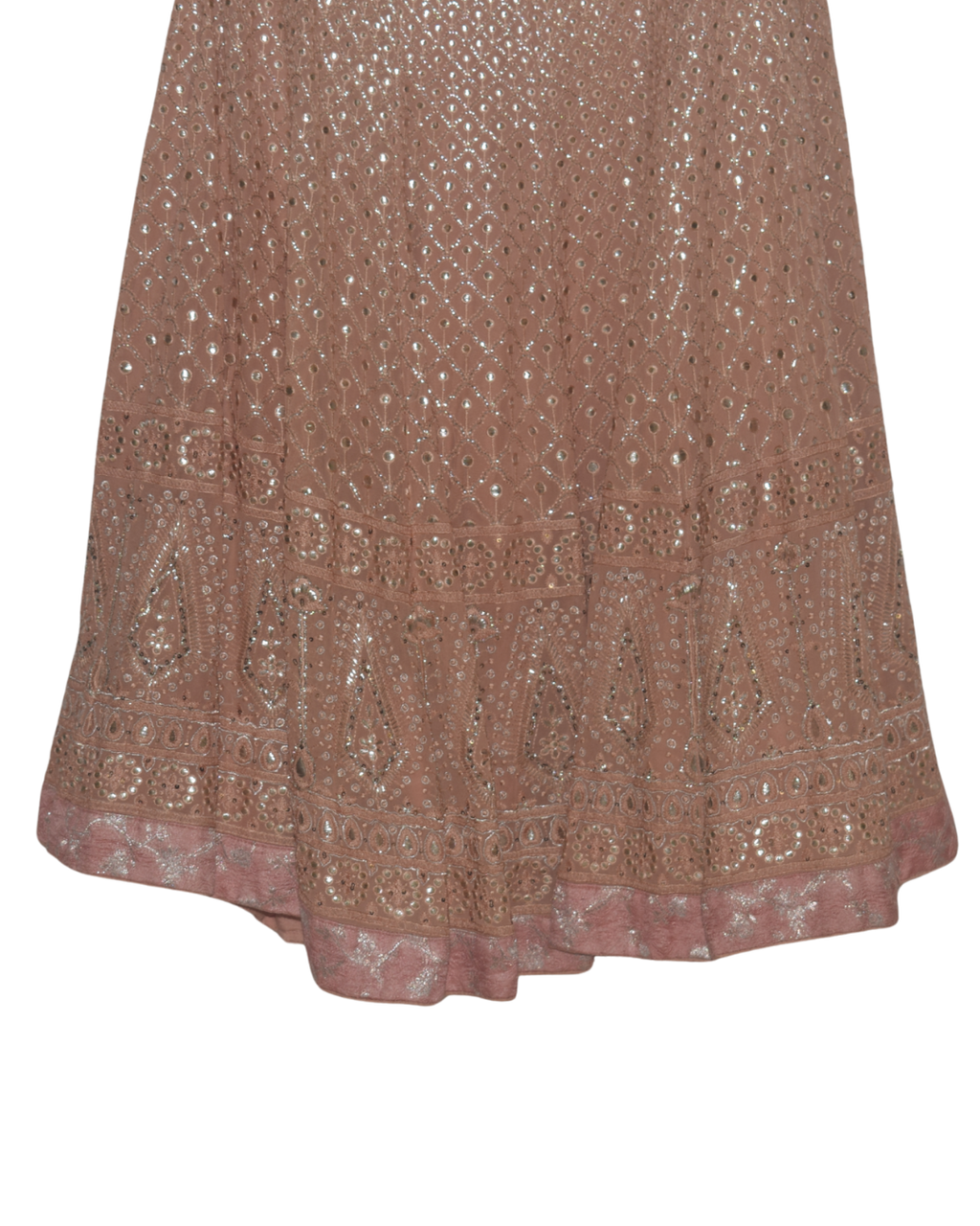 Blush Pink Mermaid Style Lehenga Set