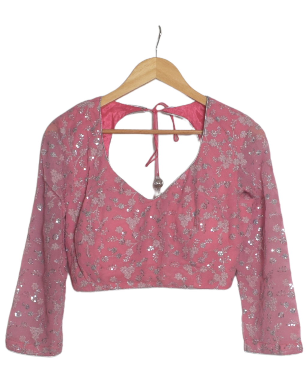 Pink Luchnow Lehenga Set