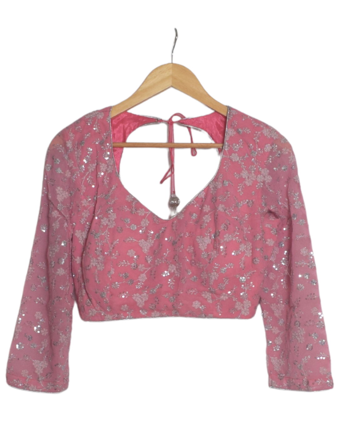 Pink Luchnow Lehenga Set