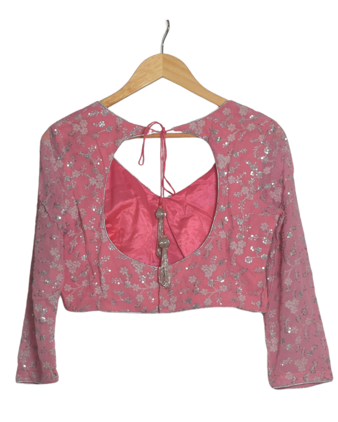 Pink Luchnow Lehenga Set