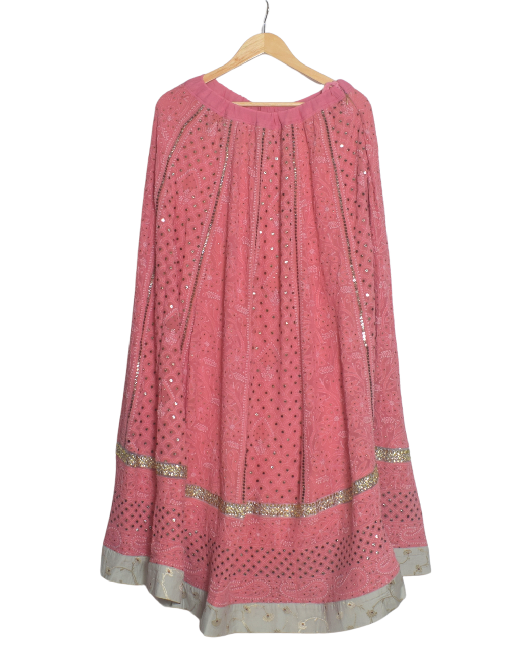 Pink Luchnow Lehenga Set
