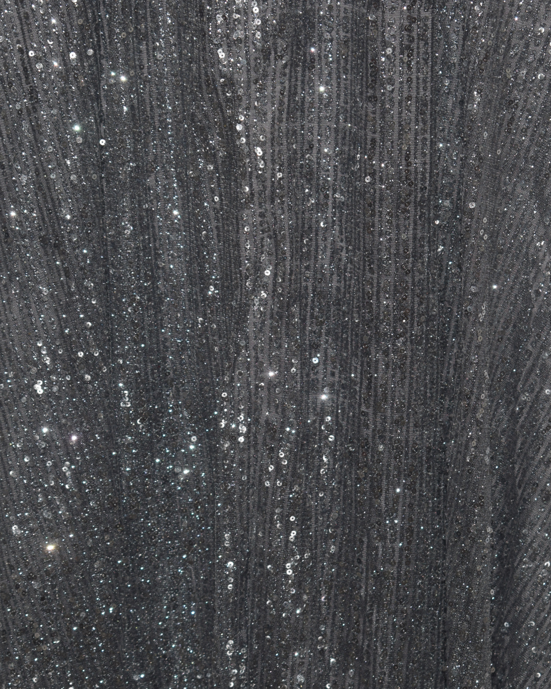 Silver Shimmer Cocktail Dress