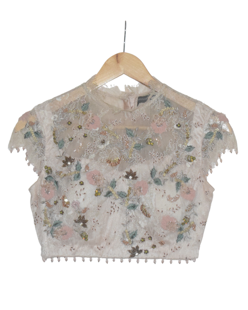 Abhishek Vermaa Floral Work Lehenga Set