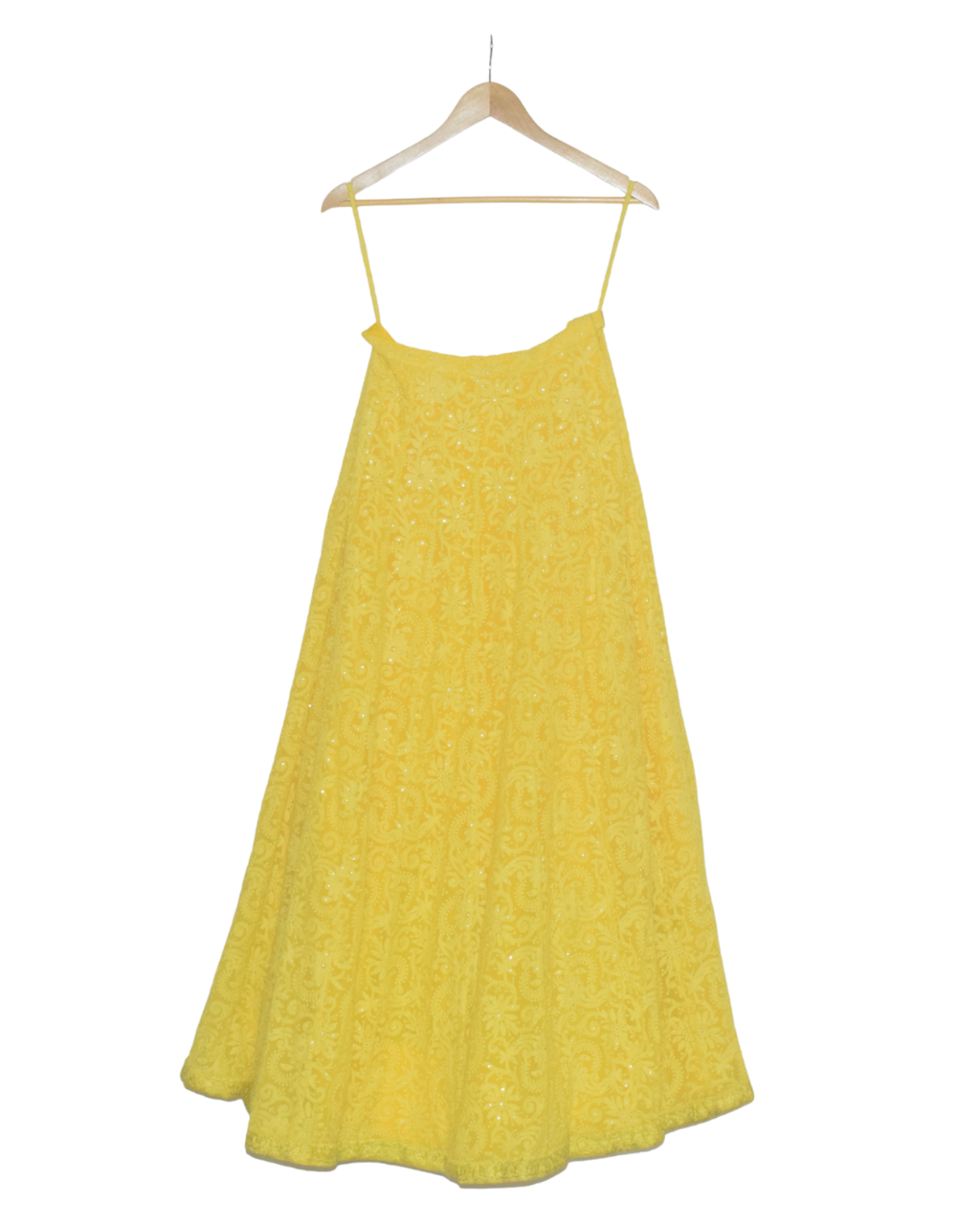 Sunshine Yellow Embroidered Lehenga Set