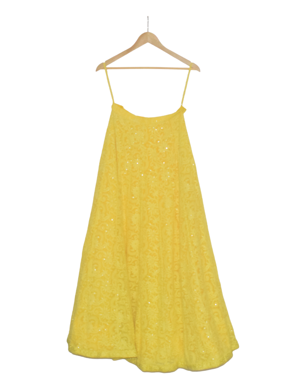 Sunshine Yellow Embroidered Lehenga Set