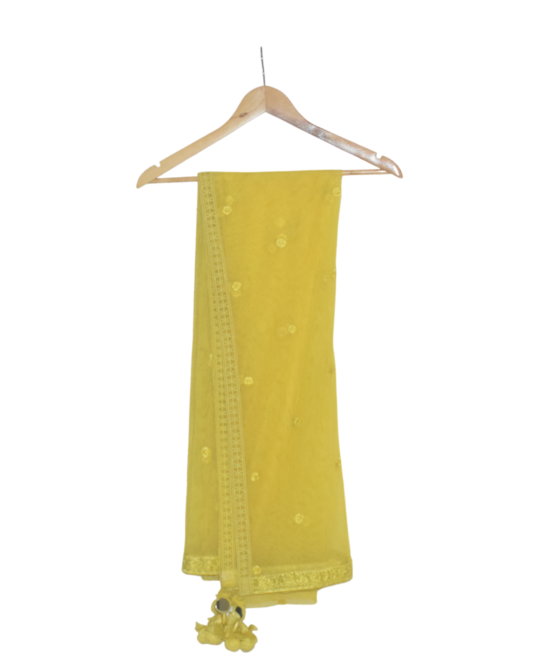 Sunshine Yellow Embroidered Lehenga Set