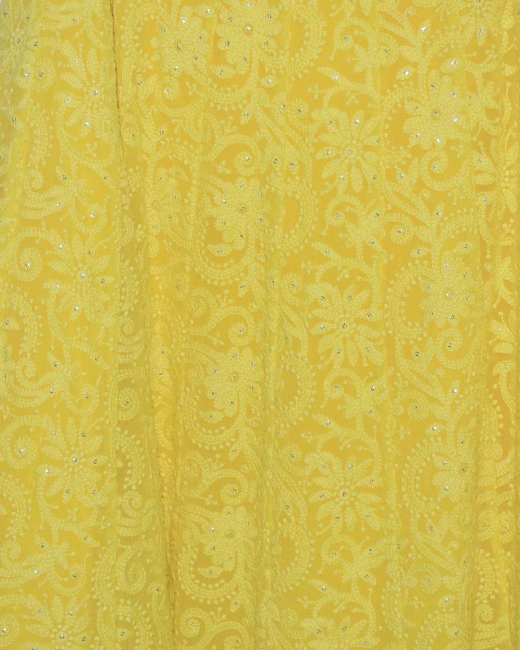 Sunshine Yellow Embroidered Lehenga Set