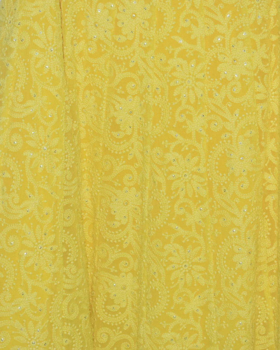 Sunshine Yellow Embroidered Lehenga Set