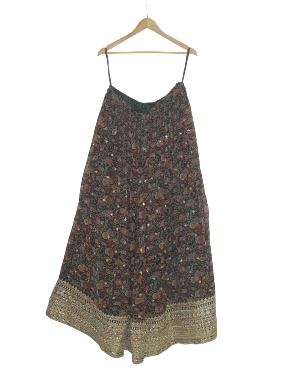 Printed Lehenga Set with Embellished Blouse