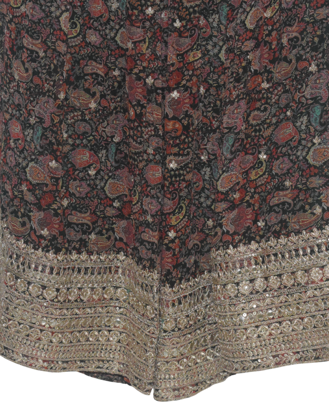 Printed Lehenga Set with Embellished Blouse