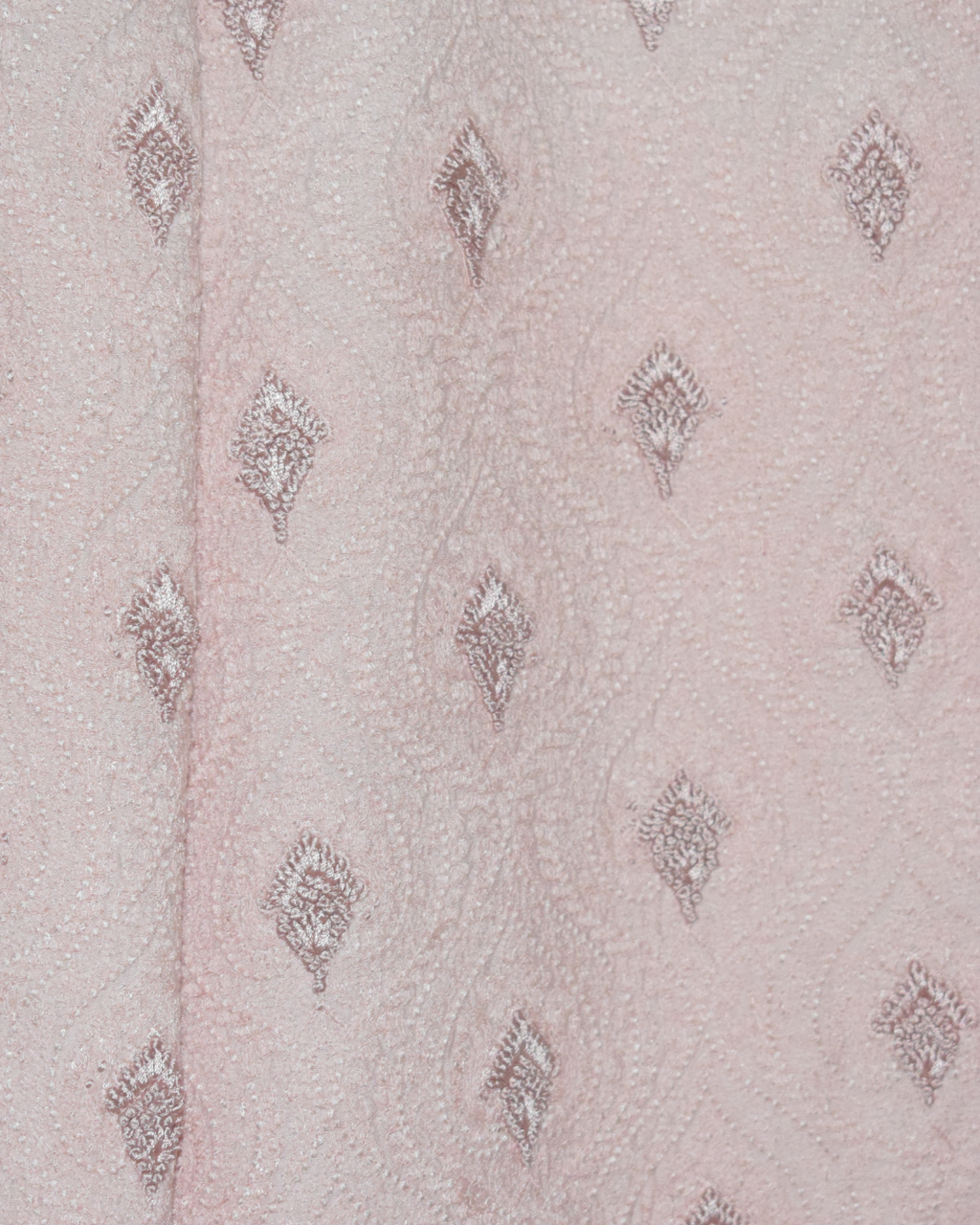 Pastel Pink Jacket with Gold Kurta Set